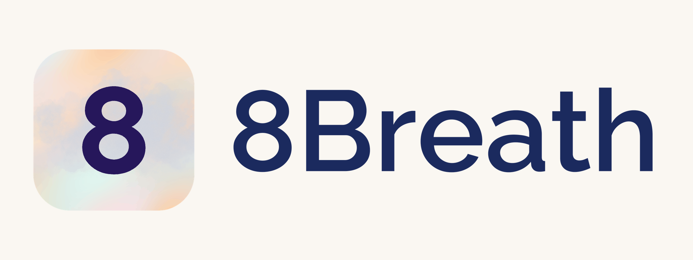 8Breath Logo im Querformat
